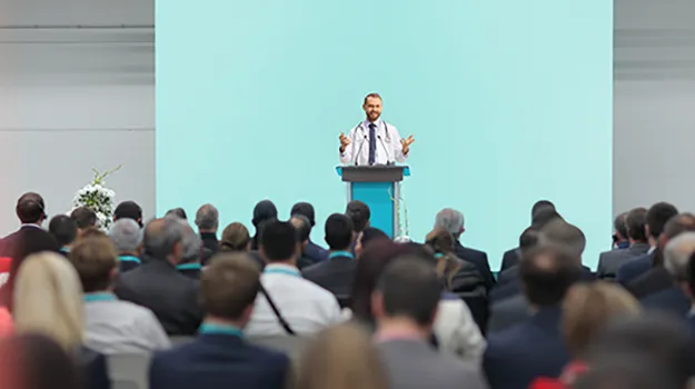 Doctor giving speech