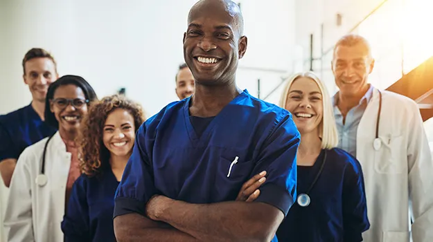 smiling doctor